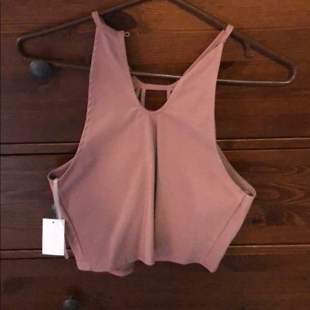 Crop top, light pink